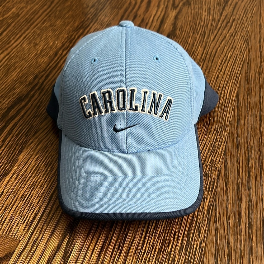 UNC Chapel Hill Carolina Nike Dri-Fit Flexfit Carolina Blue Cap. Stretch.
